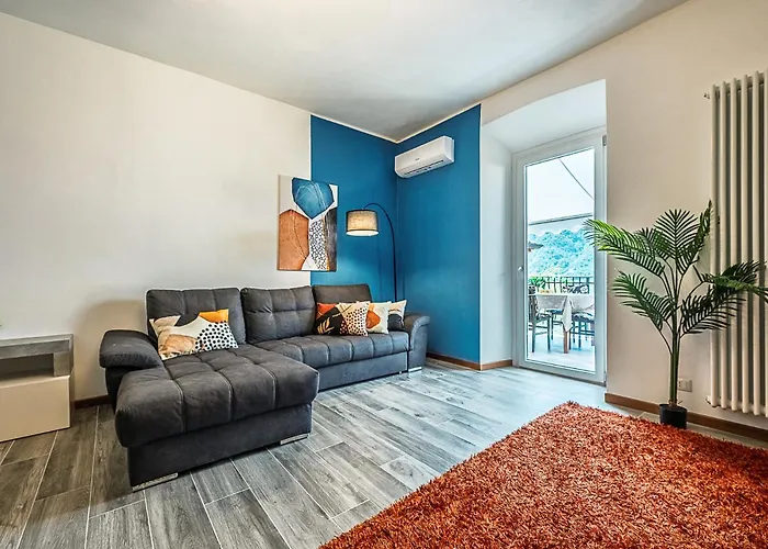 New Duplex With View, 2 Terraces Apartment Nesso